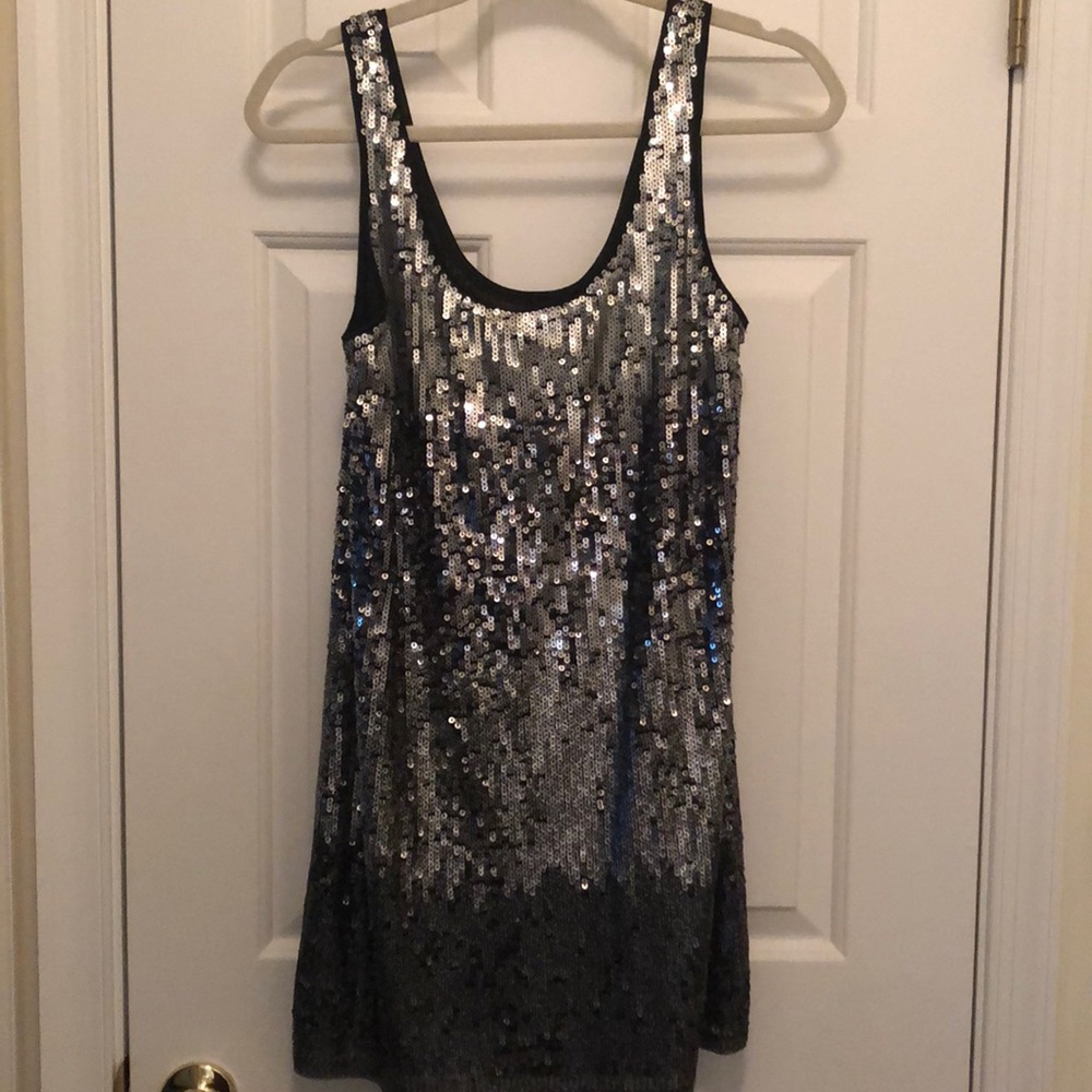 Express sequin dress